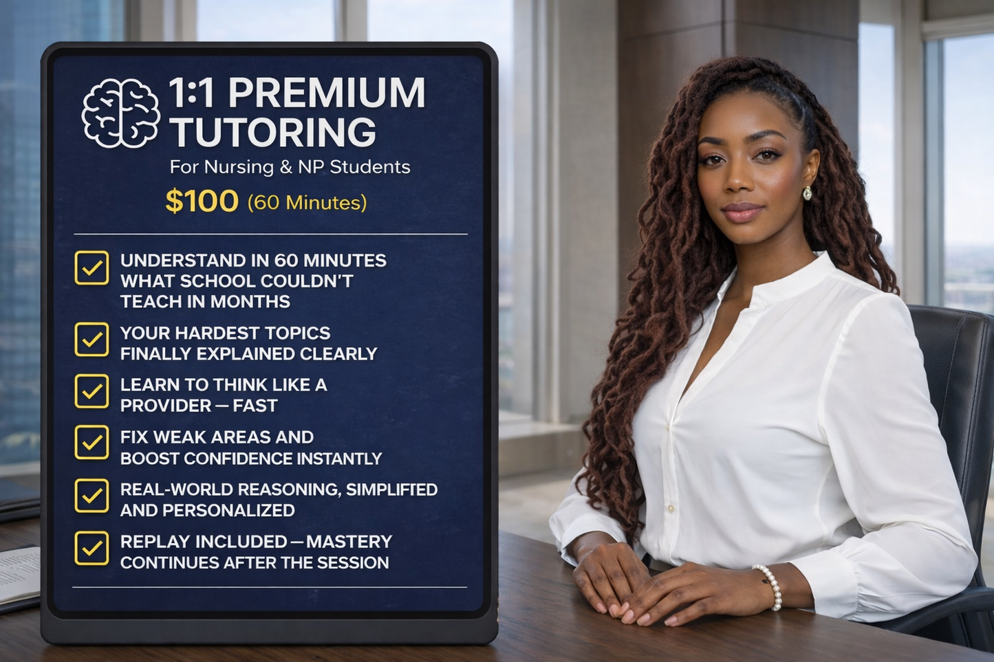 Premium 1:1 Nursing & NP Tutoring STOP, Please CLICK Product & Book Through the Link