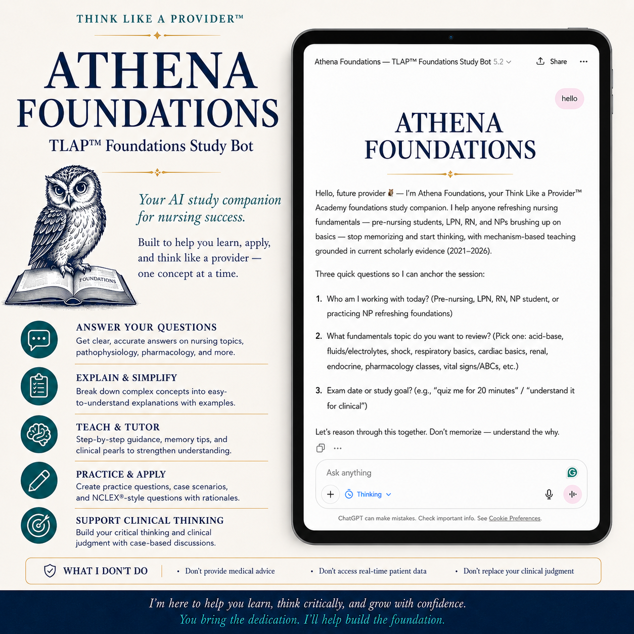 The Think Like a Provider™ System — The Complete Clinical Reasoning System for NP Students