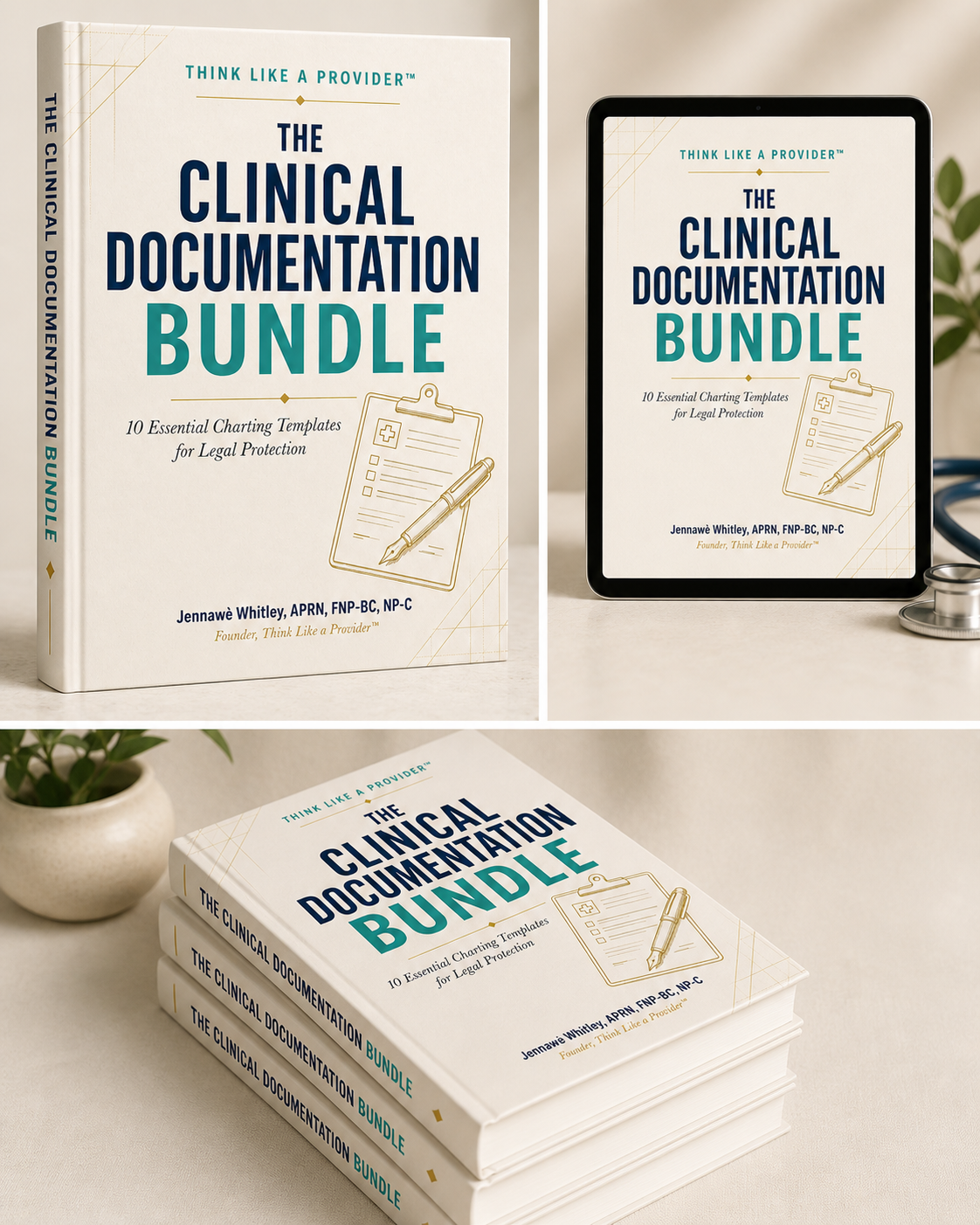 The Clinical Documentation Bundle — 10 Charting Templates That Protect Your License